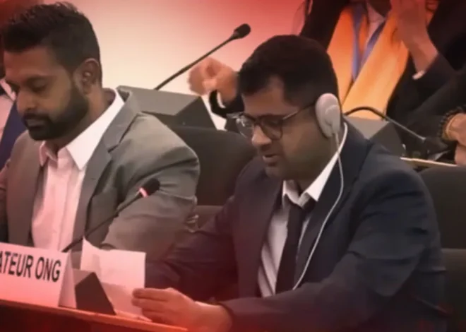 Human Rights Activist Fateh Baloch Addresses Concerns Over Balochistan at UN Human Rights Council