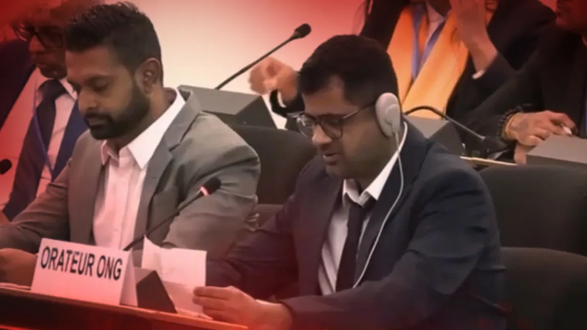 Human Rights Activist Fateh Baloch Addresses Concerns Over Balochistan at UN Human Rights Council