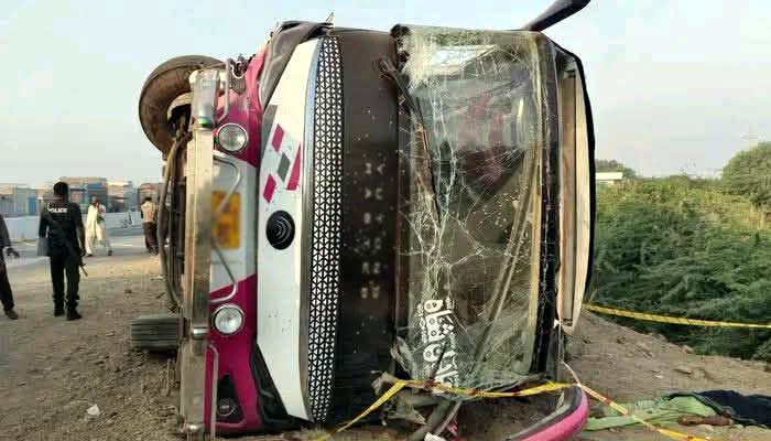 At least 10 killed, dozens injured in Rajanpur bus crash