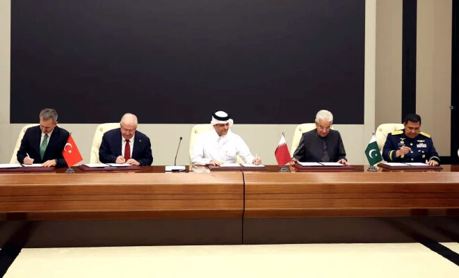 Pakistan, Turkiye, Qatar, and Indonesia sign defence cooperation accord