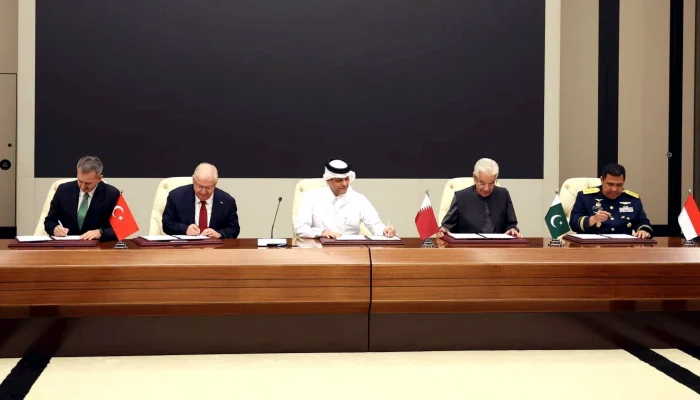Pakistan, Turkiye, Qatar, and Indonesia sign defence cooperation accord