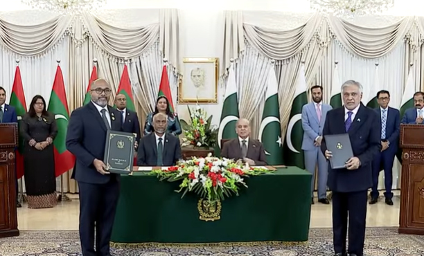 Pakistan, Maldives sign 20 MoUs to strengthen bilateral ties across multiple sectors