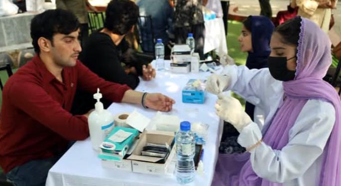 ANTH holds hepatitis C screening camp