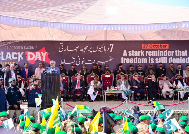 DPM Dar reaffirms Pakistan’s unshakeable support for Kashmiris’ self-determination right