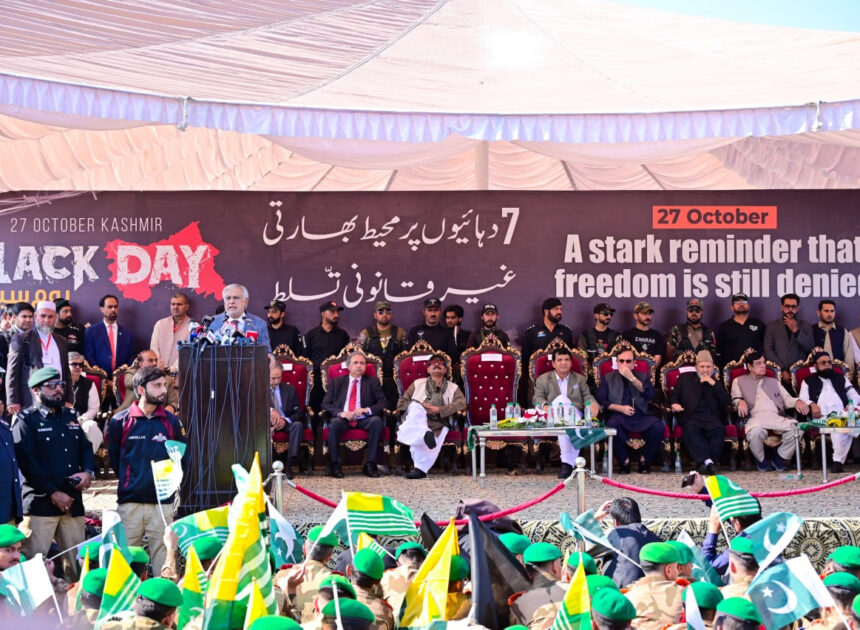 DPM Dar reaffirms Pakistan’s unshakeable support for Kashmiris’ self-determination right