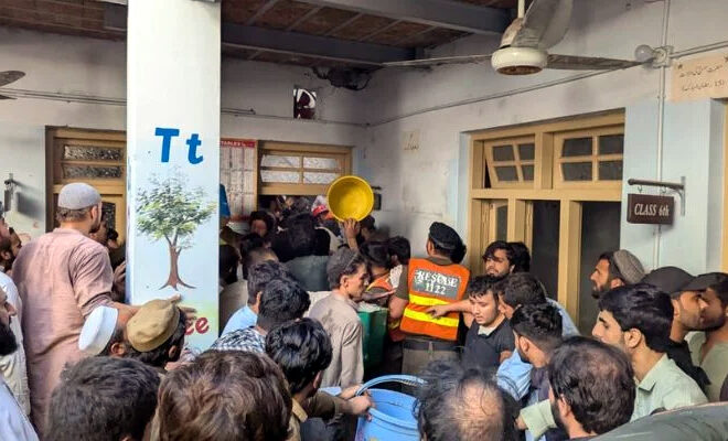 At least 34 children, teacher killed as school roof collapses in Peshawar