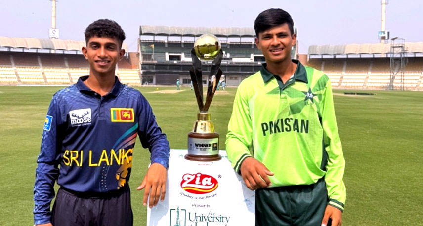 U17 Series: 1st ODI between Pakistan, Sri Lanka being played in Multan today