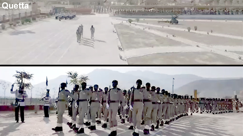 Passing-out parade of Basic Military Training Course-22 held in Quetta